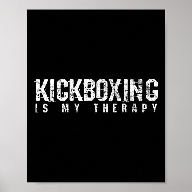 Poster Kickboxing Muay Thai Boxe Artes Marciais  (Frente)