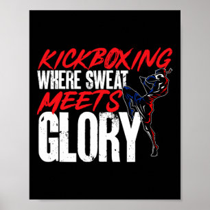 Poster Kickboxing Onde o Suor Encontra a Glória Kickboxer