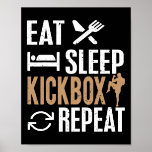 Poster Kickboxing Para Kickboxer 