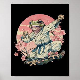 Poster Kickboxing Sakura Jiu-jitsu Judô Mma Toad Taekwond
