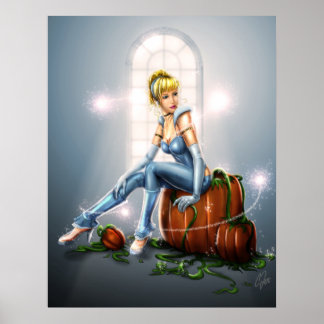 Poster Kicker of Glass