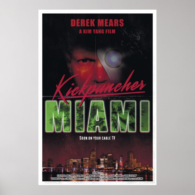 Poster Kickpuncher: Miami (Frente)