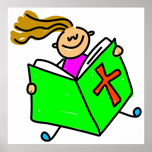 Poster Kid bíblia (Frente)