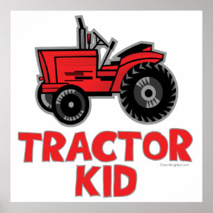 Poster Kid do Trator
