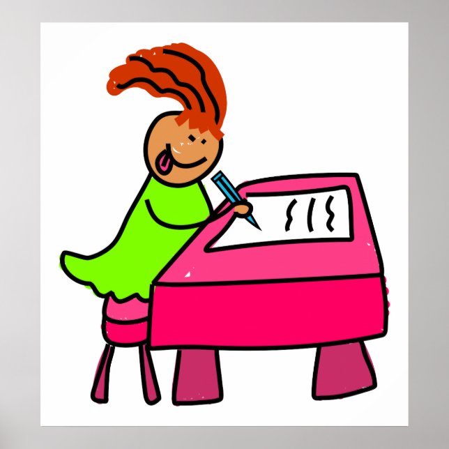 Pôster Kid escolar (Frente)