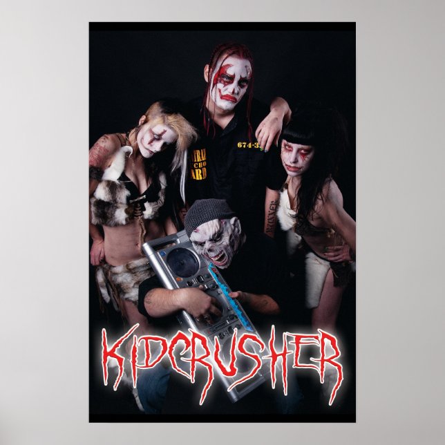 Pôster KidCrusher - Grupo 16x24 (Frente)