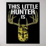 Poster Kids 6th Birthday Hunting  Boys Fun Deer Hunter Gi<br><div class="desc">Kids 6th Birthday Hunting  Boys Fun Deer Hunter Gift Tee</div>
