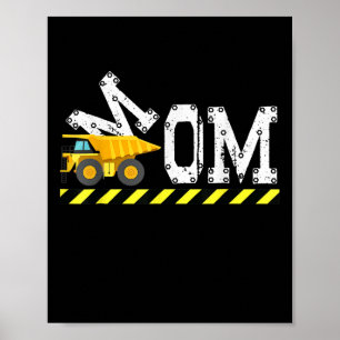 Poster Kids De Construção De feliz dia de as mães Para Mã
