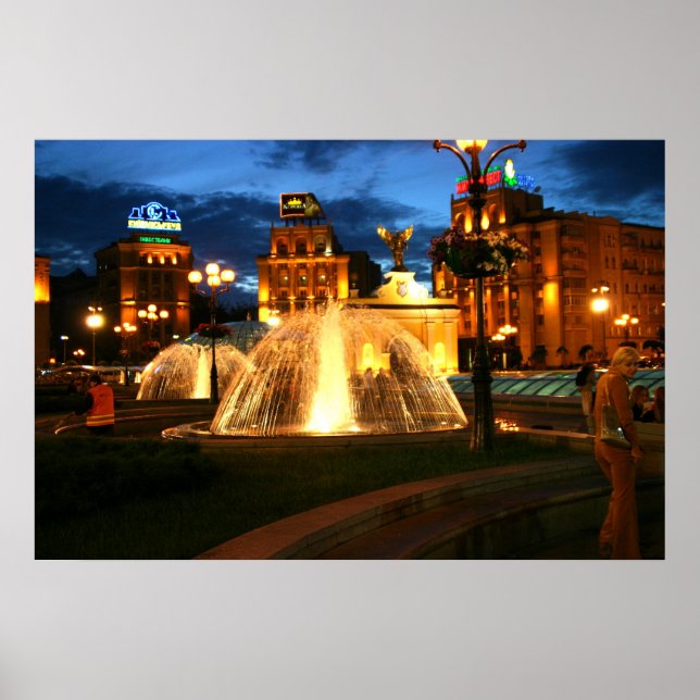 Pôster Kiev Nightlife (Frente)