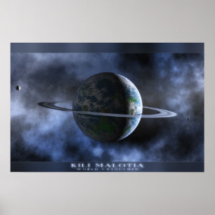 Poster Kili Malotia - Mundo Intacto
