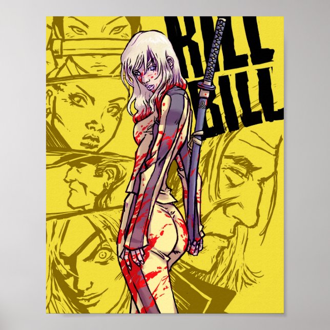 Poster kill bill  (Frente)