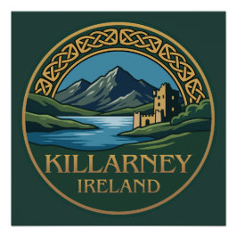 Pôster Killarney Irlanda