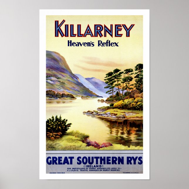 Poster Killarney ~ O Reflex do Céu (Frente)