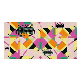 Pôster Killed Them with Memphis Designed Kindness