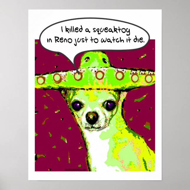 Poster Killer Chihuahua (Frente)