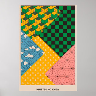 Poster Kimetsu no Yaiba Demon Slayer