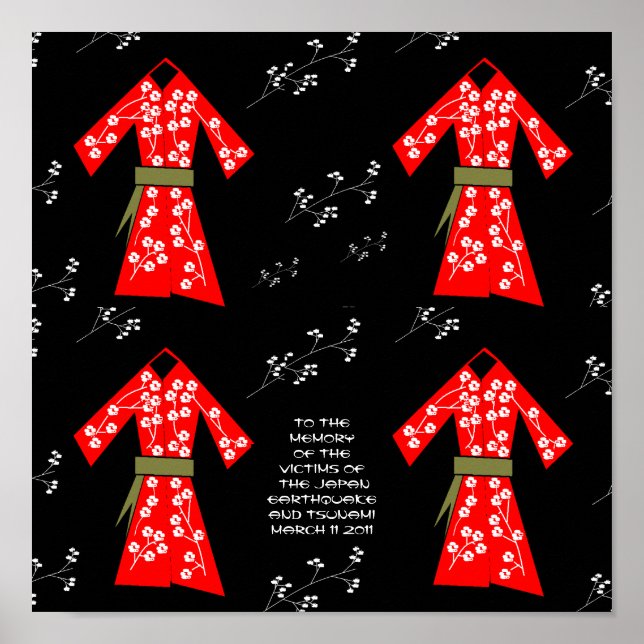 PÔSTER KIMONOS VAZIO (Frente)