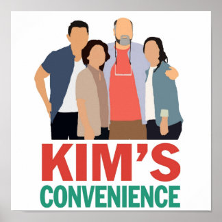Poster Kims Conveniência Arte Simplística