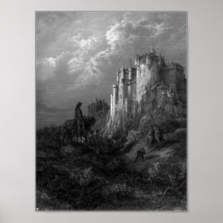 Poster King Arthur e Camelot por Gustave Doré" 1868