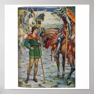 Pôster King Arthur Questiona Percival