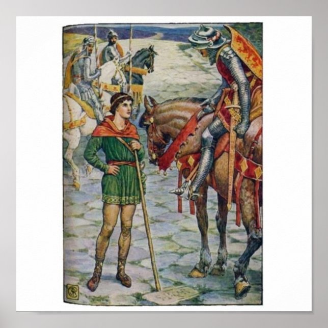 Pôster King Arthur Questiona Percival (Frente)