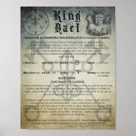 Poster King Bael Goetia