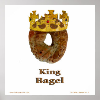 Poster King Bagel