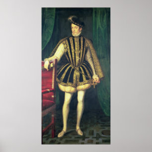 Poster King Charles IX de França, c.1565