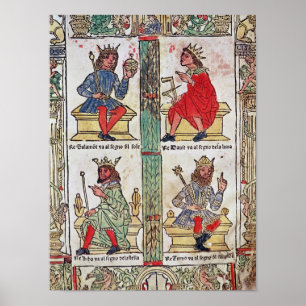 Poster King David, Solomon, Luba e Turnis