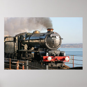 Poster King Edward 1 Steam Engine