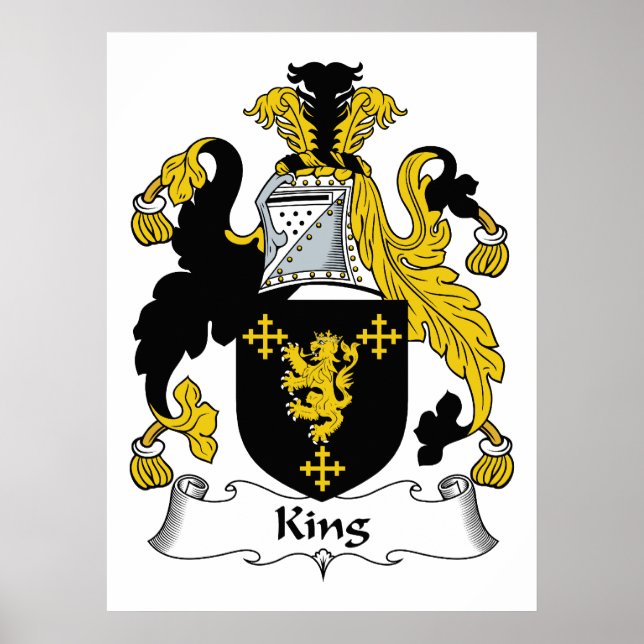 Poster King Family Crest (Frente)