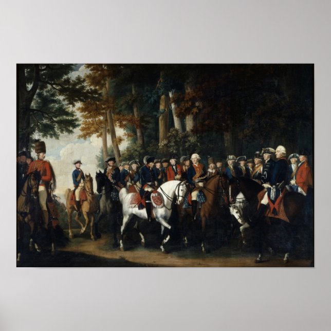 Pôster King Frederick II's return from Preussen von (Frente)