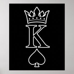 Poster King Love Valentine Romantic Valentines Day Couple