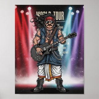 Poster King Mahabali World Tour | concerto Engraçado Onam