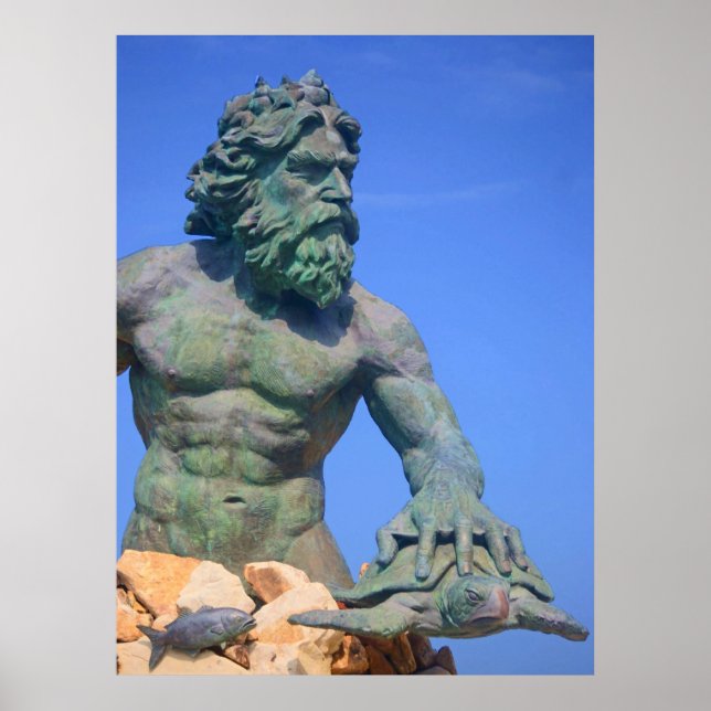 Pôster King Neptune por Shirley Taylor (Frente)