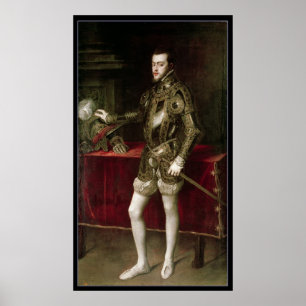 Poster King Philip II 1550