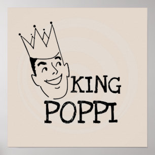 Poster King Poppi T-shirts e presentes