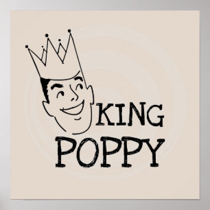 Poster King Poppy T-shirts e Gifts