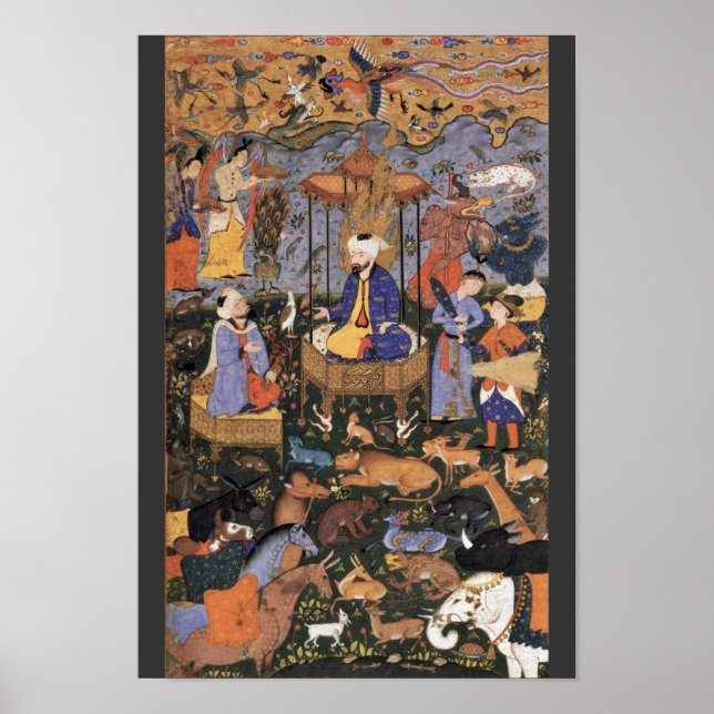 Pôster King Solomon by Persischer Meister (Frente)