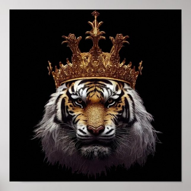 Poster King Tiger Crown (Frente)