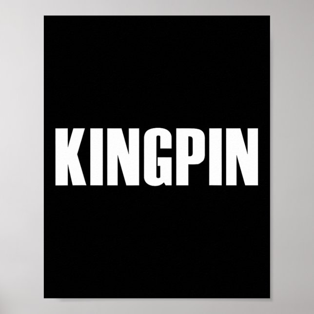 Poster Kingpin Funny Boliches (Frente)