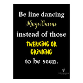 Pôster Kings de dançarinas de linha/Queens III