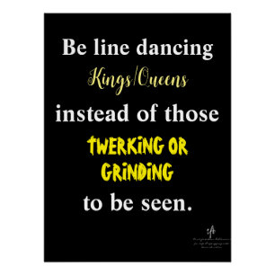 Pôster Kings de dançarinas de linha/Queens III