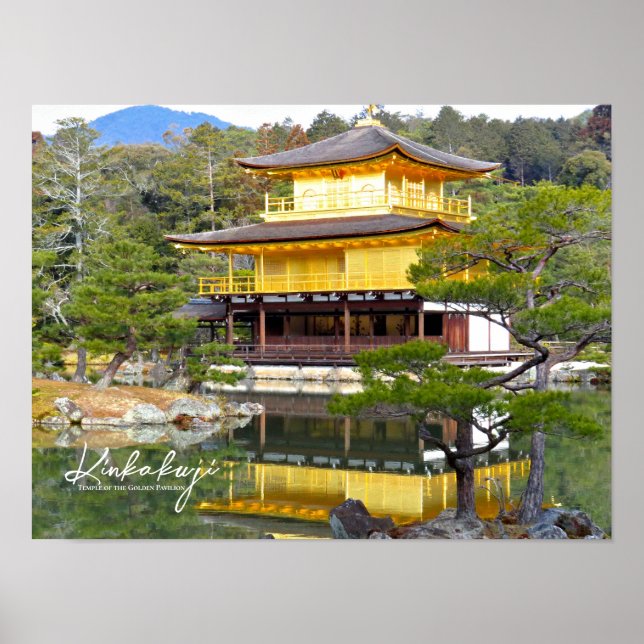 Poster Kinkaku-ji (Rokuon-ji) ポ ス タ ー (Frente)