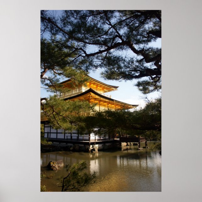 Poster Kinkakuji (O Pavilhão do Ouro) (Frente)