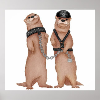 Poster Kinky Otters