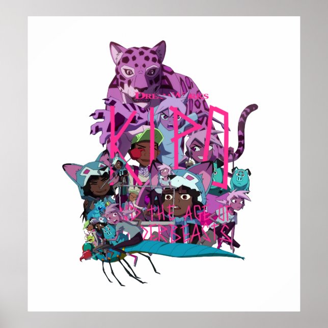 Poster kipo e a idade das bestas maravilhosas (Frente)