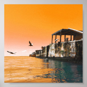 Poster kiptopeke state park naves de betão dreamdazime