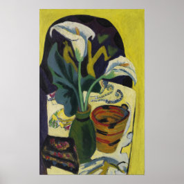 Poster Kirchner - A Vida Estática com Kalla