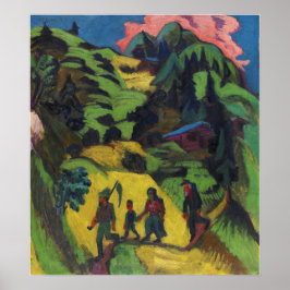 Poster Kirchner - Casa Este Ano 1918